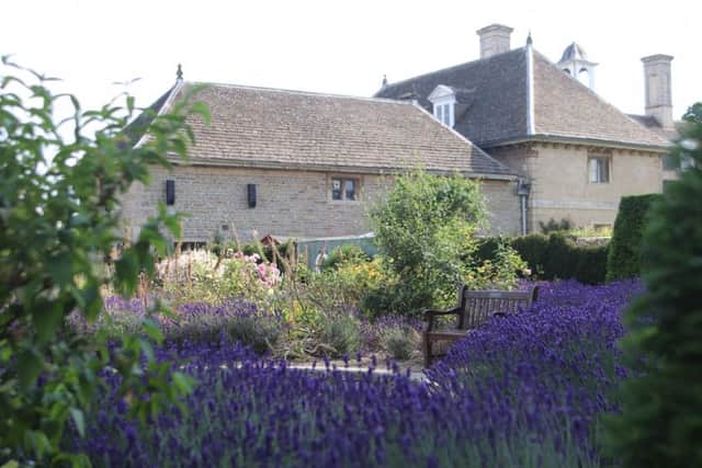The hospice gardens maintained by Pauline McDermott