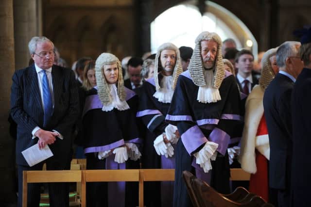 The High Sheriff's Justice Service at Peterborough Cathedral. EMN-190610-200921009