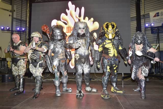 The event was held at the East of England Arena and Events Centre