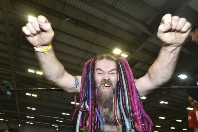 A wrestler