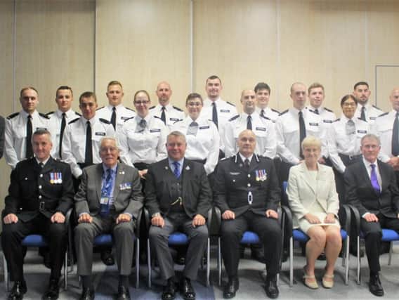 The latest recruits to Cambridgeshire police