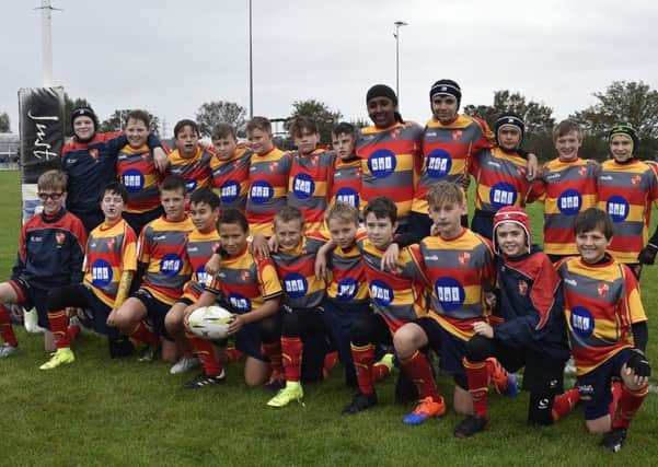 Peterborough Rugby Club's successful junior team. Photo: David Lowndes.