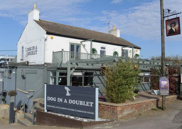 Dog-in-a-Doublet pub, North Side near Whittlesey EMN-171017-153430009