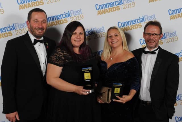 Members of the Princebuild team with their award.