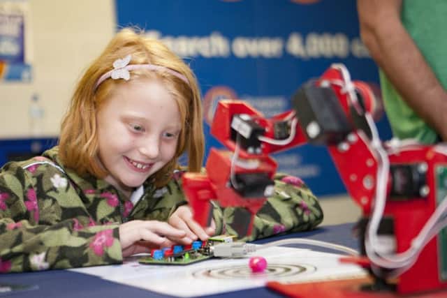 Peterborough's 1st Stem Festival.,Allia Business Centre & Abax Stadium, Peterborough02/10/2016. Picture by Terry Harris / Peterborough Telegraph. EMN-160210-185751009