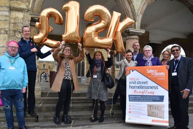 Safer off the Streets has raised £12,000 in its first year