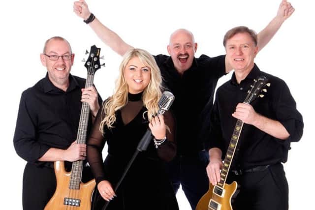The Veltones at the Brewery Tap on Friday night.