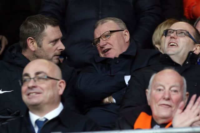 Steve Evans and Darragh MacAnthony.