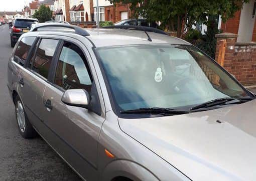 Car seized and driver reported to the DVLA