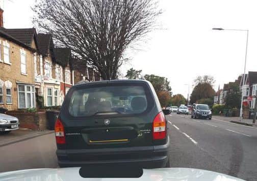 Car seized and driver reported