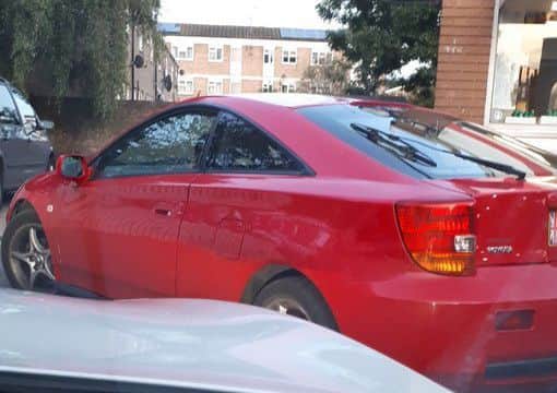 Driver reported and car seized