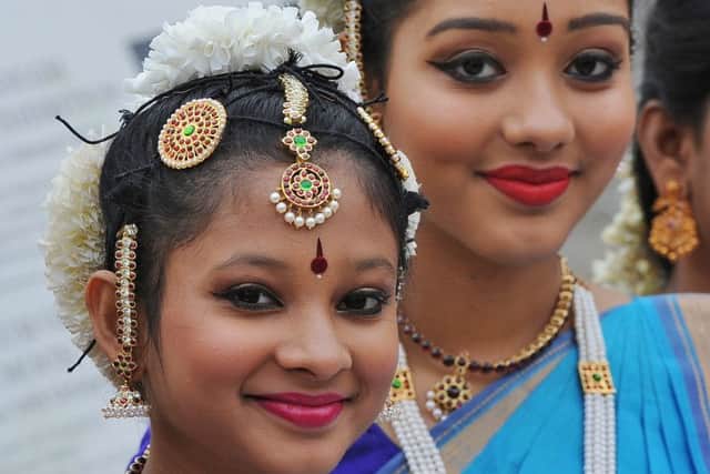 Diwali celebrations in the City Centre. 2018    procession from the Cathedral to the Guildhall EMN-181027-170448009