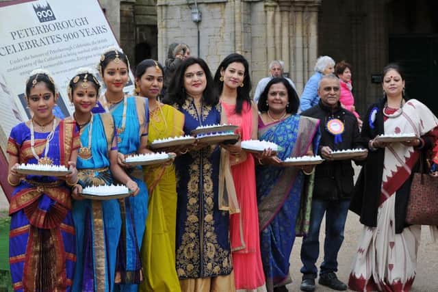 Diwali celebrations in the City Centre. 2018    procession from the Cathedral to the Guildhall EMN-181027-170437009