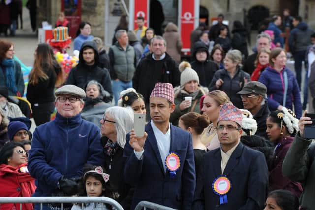 Diwali celebrations in the City Centre. 2018 EMN-181027-170011009