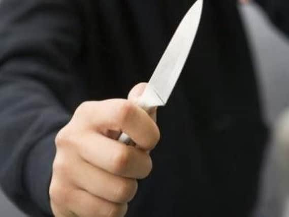 Knife stock image