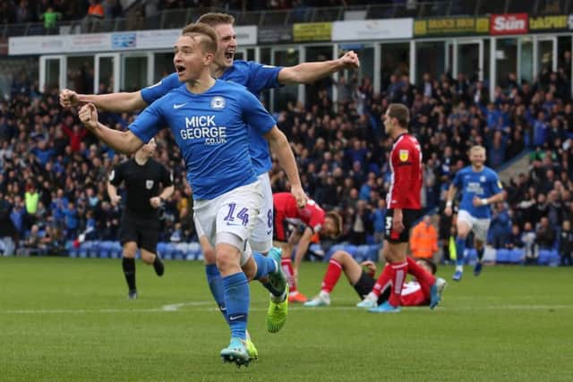 Louis Reed should return for Posh against Accrington Stanley.
