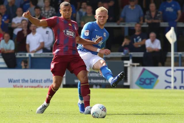 Stood off another dangerous winger in Jordan Clark too often, but also got stuck in impressively.