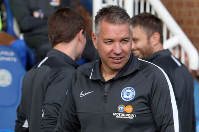 Posh boss Darren Ferguson.