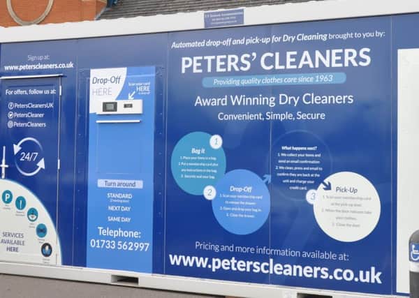 The new Peters' Cleaners unit at Serpentine Green