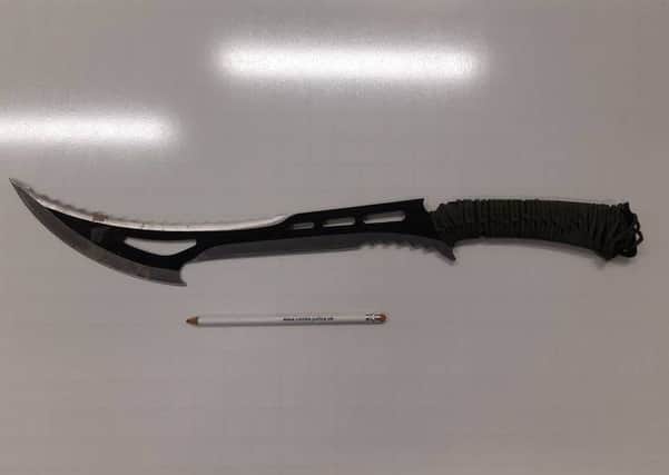 The weapon which was seized by police. Photo: Cambridgeshire police