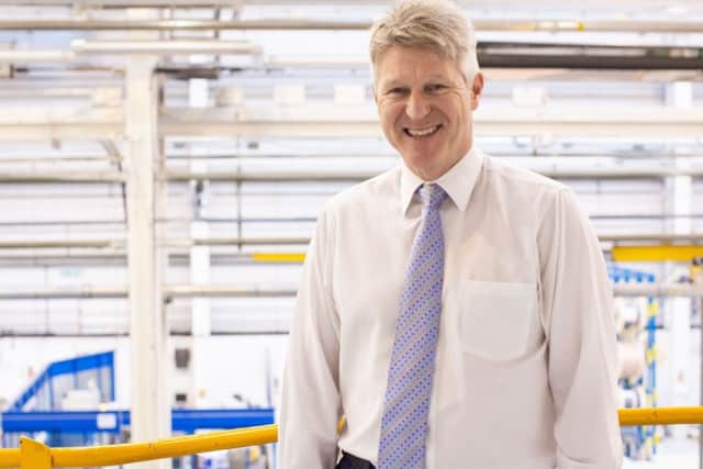 Steve McQuillan, chief executive of Avingtrans, of Chatteris.