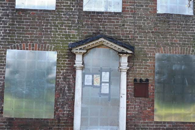 The closure order placed at Ely House. Photo: Fenland District Council