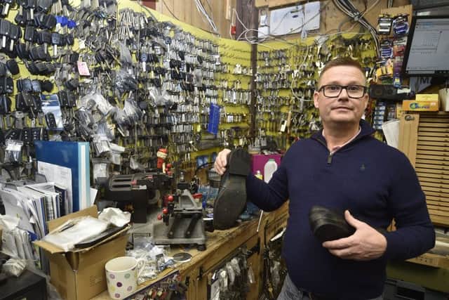 Market Cobbler Ian Hilleard who is moving from Cattle Market Road after 25 years in business there. EMN-191027-095220009