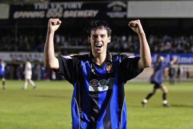 George Boyd in his Stevenage days