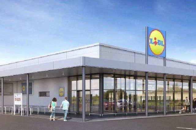 How the new Lidl store could look