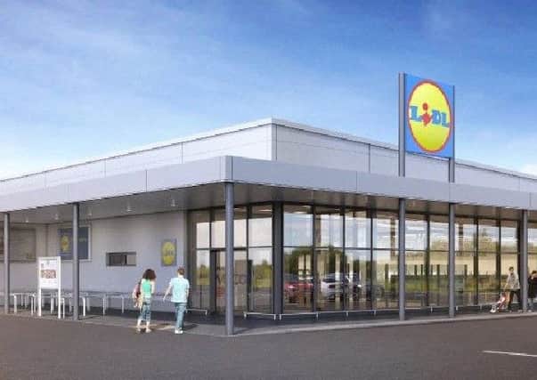 How the new Lidl store could look