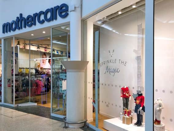 Mothercare in Serpentine Green Shopping Centre is facing closure.