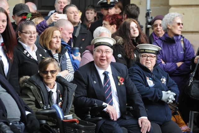 Remembrance Sunday in Peterborough City Centre. EMN-191011-212731009