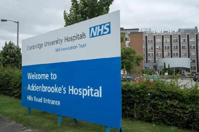 The baby died in Addenbrooke's Hospital 10 days after sustaining injuries
