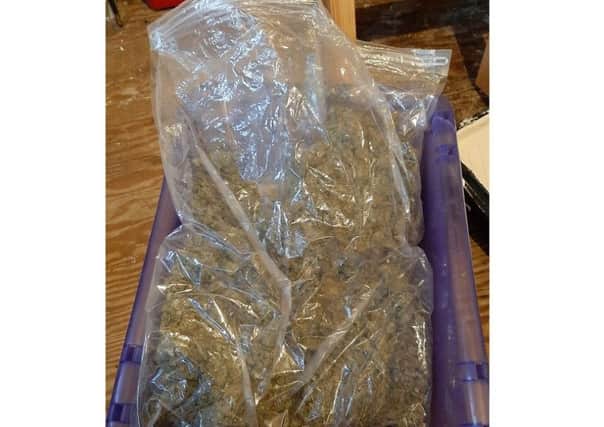 Drugs seized during the raid in Hetley. Photo: Cambridgeshire police