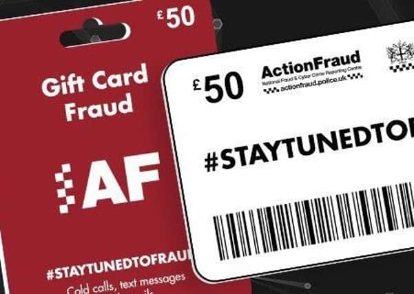 Police are warning about gift card scams