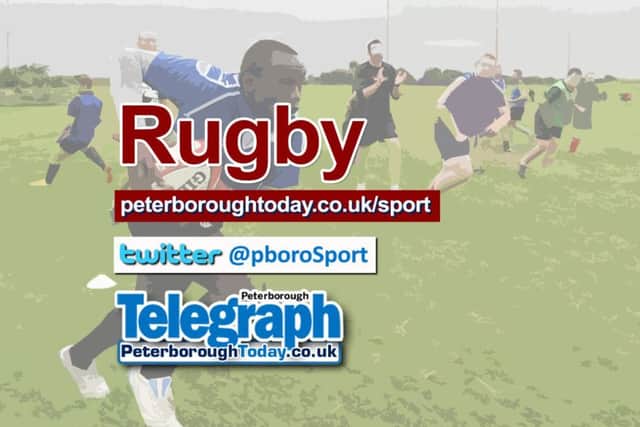 Rugby news from the Peterborough Telegraph, peterboroughtoday.co.uk/sport, @pboroSport on Twitter