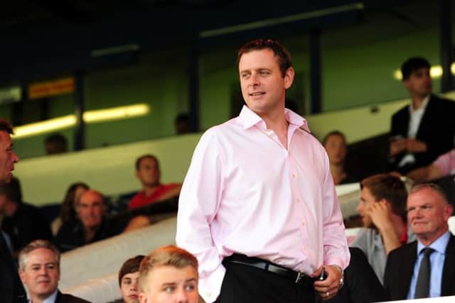 Peterborough United chairman Darragh MacAnthony at London Road. Photo: Alan Storer/Peterborough Telegraph