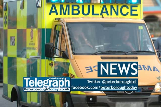 Emergency services incident, news form the Peterborough Telegraph, www.peterboroughtoday.co.uk @peterboroughtel on Twitter