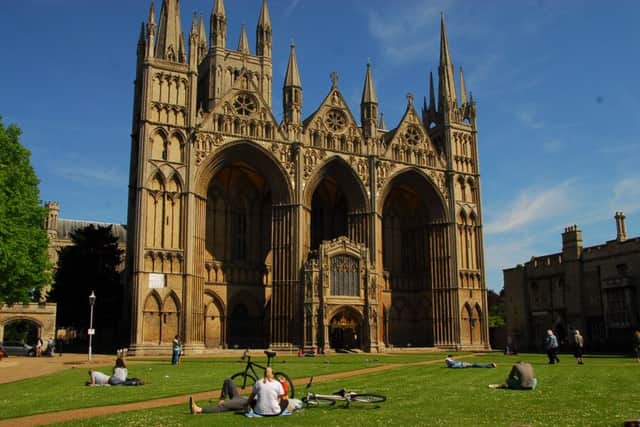 Peterborough Cathedral and Cathedral Precincts. Photo: Alan Storer