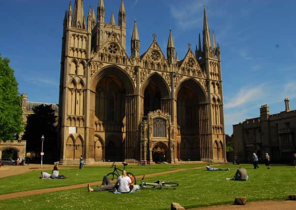 Peterborough Cathedral and Cathedral Precincts. Photo: Alan Storer