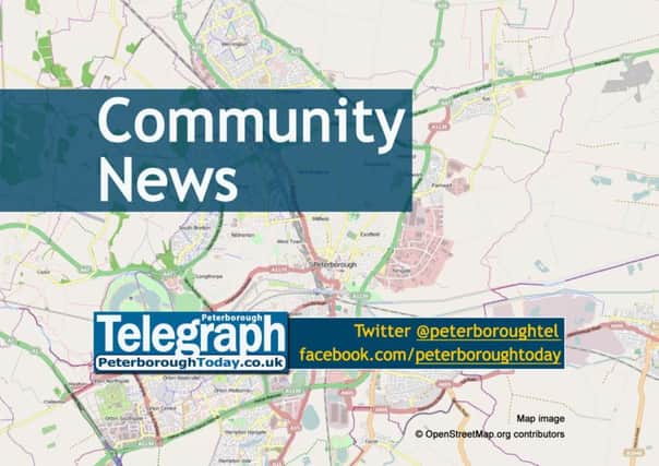 Community news and events from the Peterborough Telegraph - peterboroughtoday.co.uk/news, @peterboroughtel on Twitter, Facebook.com/peterboroughtoday