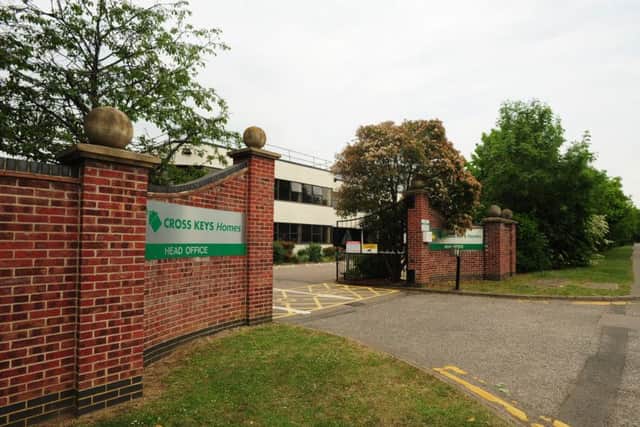 Cross Keys Homes Head Office on Shrewsbury Avenue in Peterborough. Photo: Alan Storer