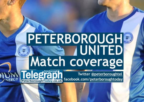 Peterborough United match action from the Peterborough Telegraph, peterboroughtoday.co.uk/posh @peterboroughtel on Twitter