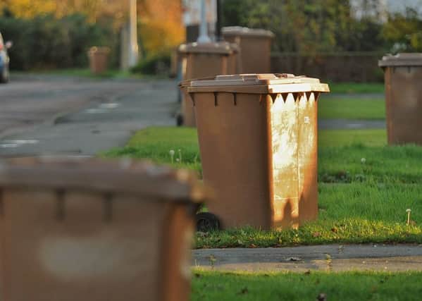 Brown bins. Photo: Paul Franks