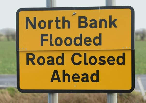 Road closed signs for the North Bank and the B1040 Whittlesey Wash Road ENGEMN00120140502114617