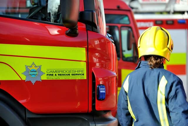 Fire crews. Photo: Cambridgeshire Fire and Rescue Service