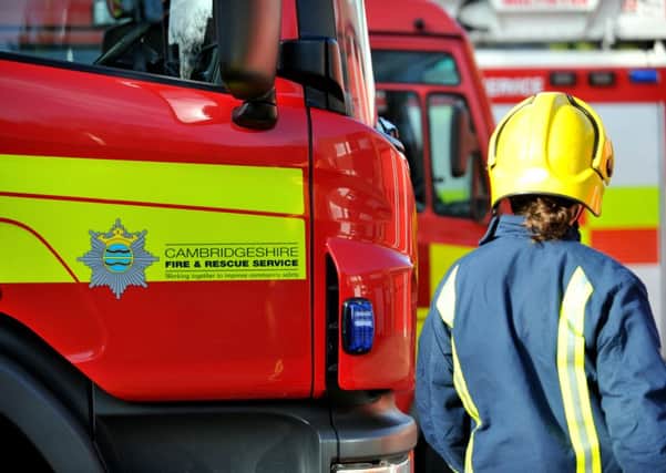 Fire crews. Photo: Cambridgeshire Fire and Rescue Service