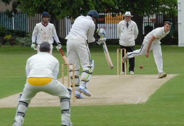 Jack Berry claimed eight wickets for Bourne against Louth.
