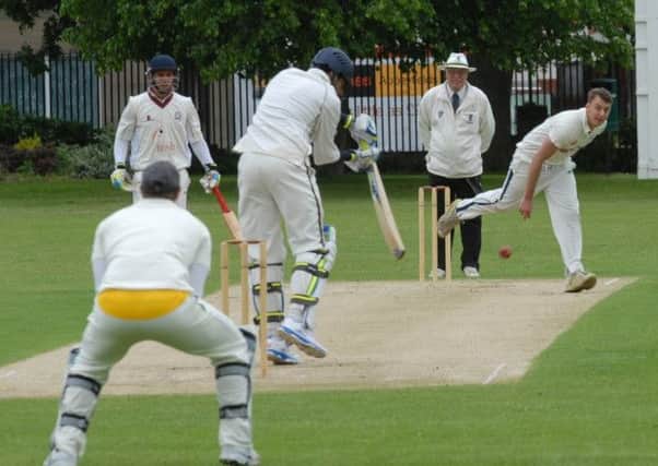 Jack Berry claimed eight wickets for Bourne against Louth.