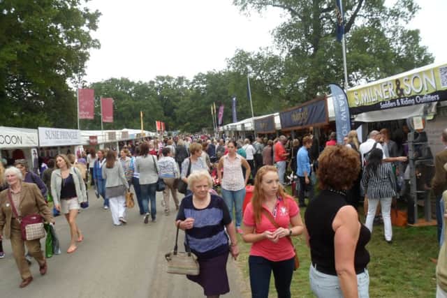 Crowds at Burghley